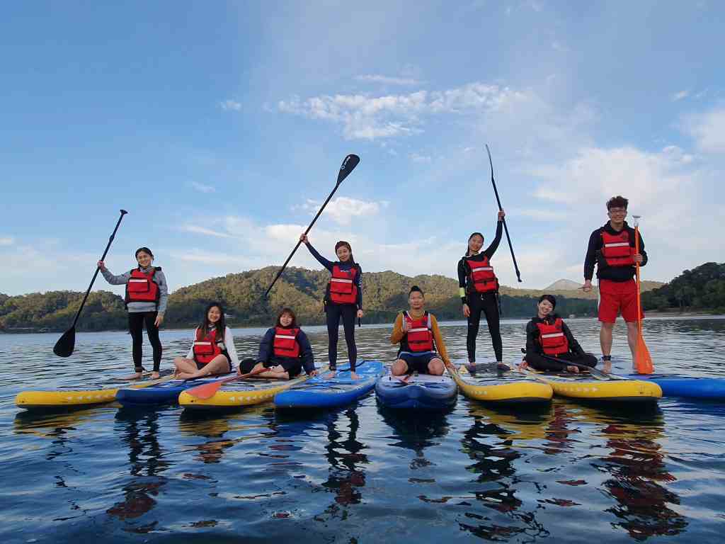 日月潭 幸福日月潭水上活動體 日月潭SUP立式划槳 
