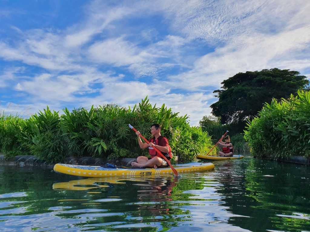 日月潭 幸福日月潭水上活動體 日月潭SUP立式划槳 