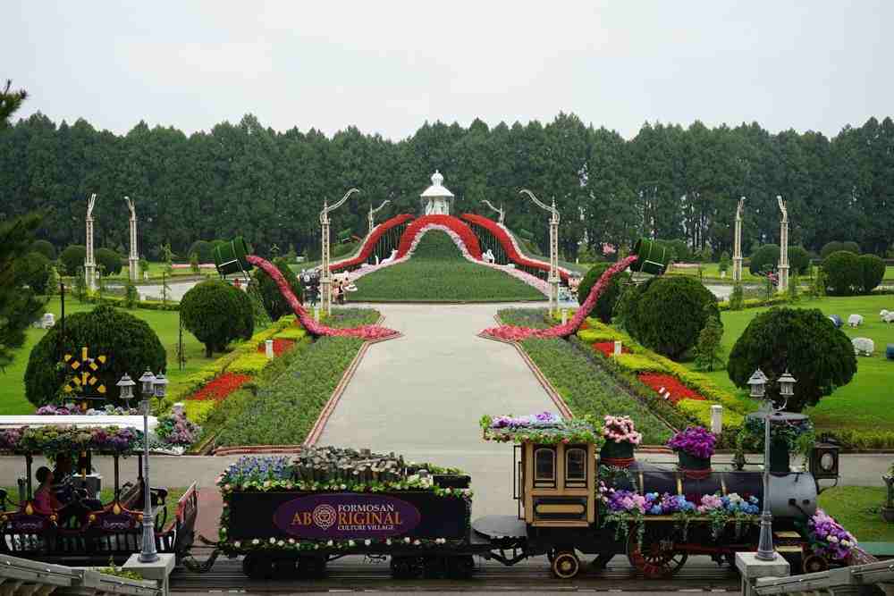 九族薰衣草, 小火車