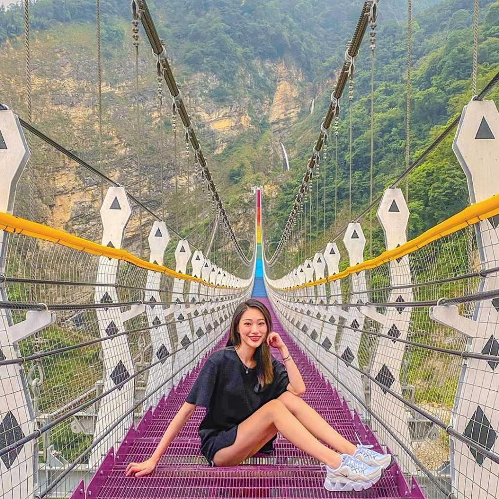 南投景點推薦 雙龍七彩吊橋 雙龍吊橋景點 南投旅遊 南投景區 南投一日遊 雙龍瀑布 雙龍吊橋優惠