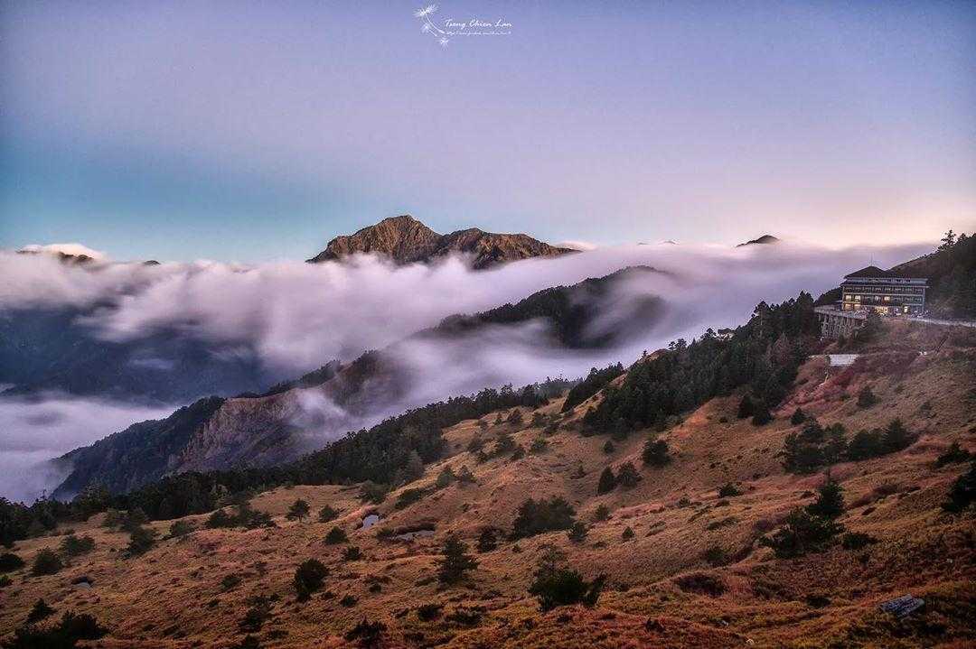 中橫公路雲海 | 全台海拔最高旅館_合歡山松雪樓