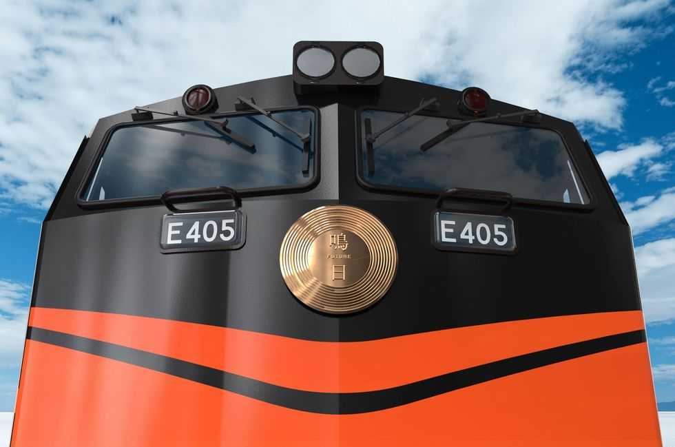 01-台鐵鳴日號-火車頭塗裝顏色外型設計-圖片來源-台鐵FB