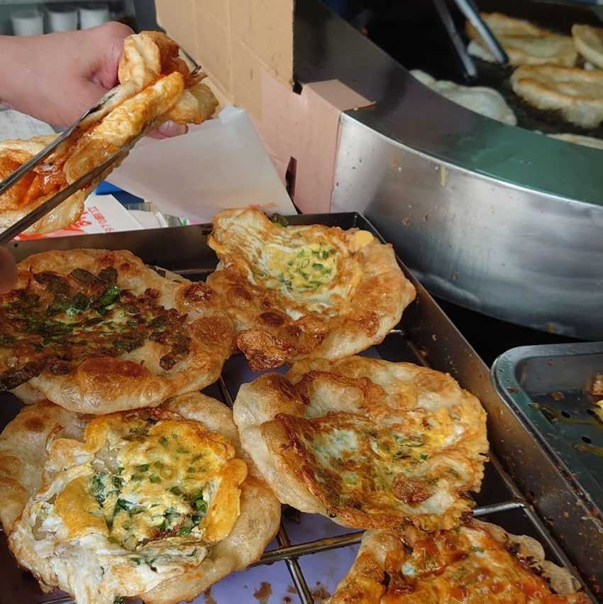 宜蘭兩天一夜美食 礁溪柯氏蔥油餅