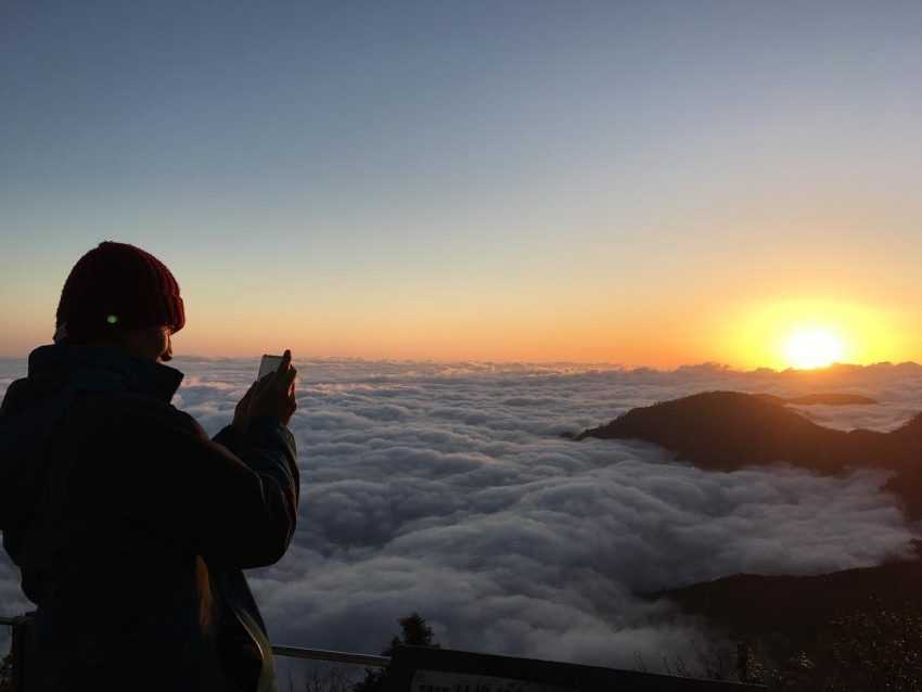 太平山 太平山雲海 日出 夕陽 曙光 太平山飄雪 太平山看日出 太平山日出時刻 太平山日出地點