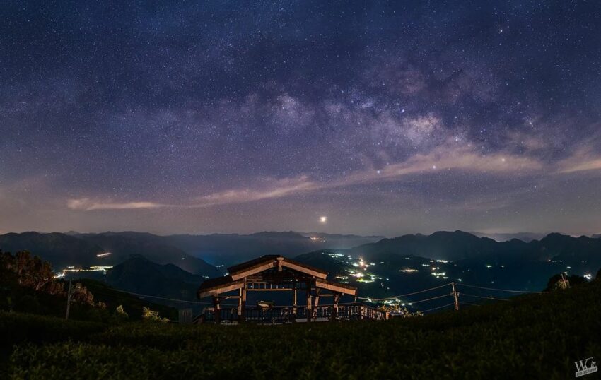 嘉義夜景推薦 ｜#3 梅山二尖山觀景台