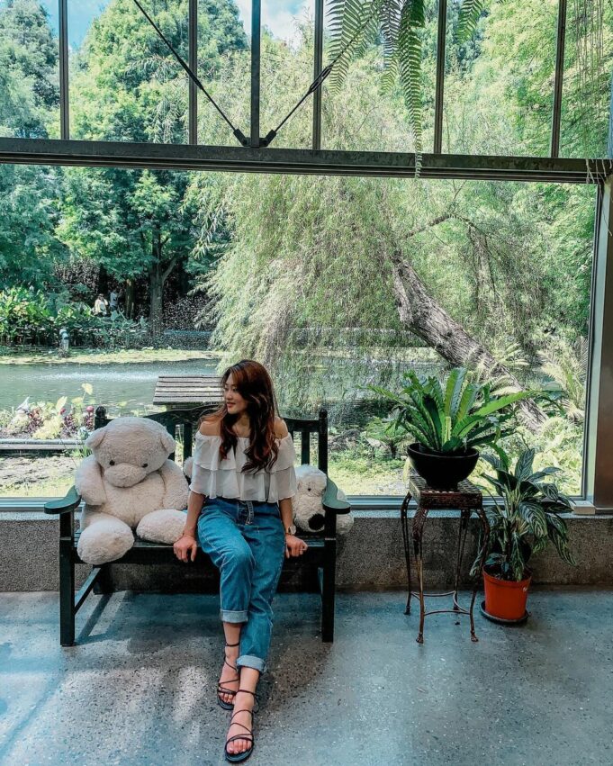 菁芳園｜浪漫落羽松、湖畔玻璃屋花園景觀餐廳，超夯彰化田尾景點