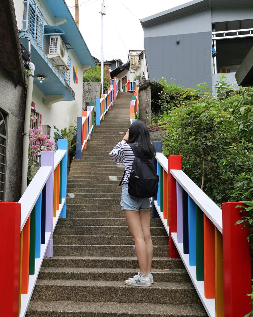 金瓜石勸濟堂 祈堂老街 彩虹階梯