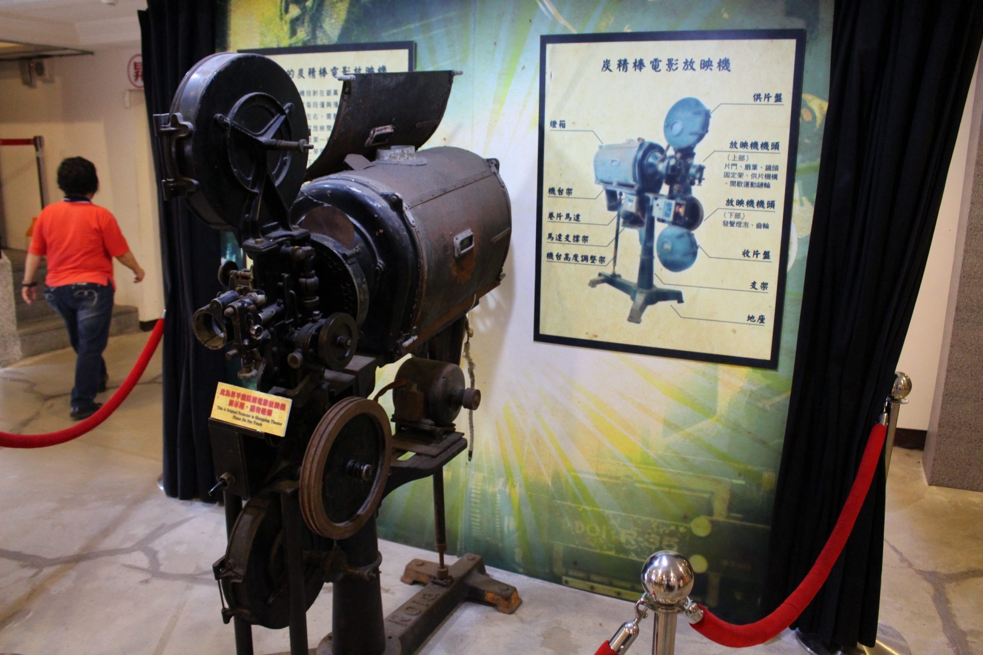 九份老街昇平戲院 |【懷舊景點】走入時光隧道,踏訪全台最老電影院 九份老街昇平戲院 | 放映機