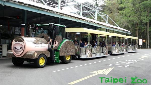 動物園遊客接駁列車,動物園接駁車,動物園,台北木柵動物園,台北市立動物園,