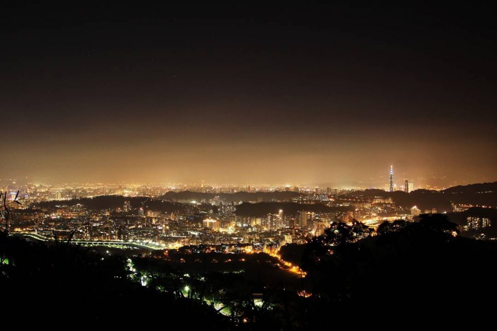 貓空夜景2020,明德宮,望遠亭,貓空景點,貓空,貓空秘境