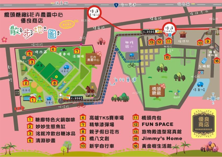 【高雄橋頭糖廠】吃冰搭五分車＆賽車趣，日式建築超好拍！《美食＆門票＆交通停車》