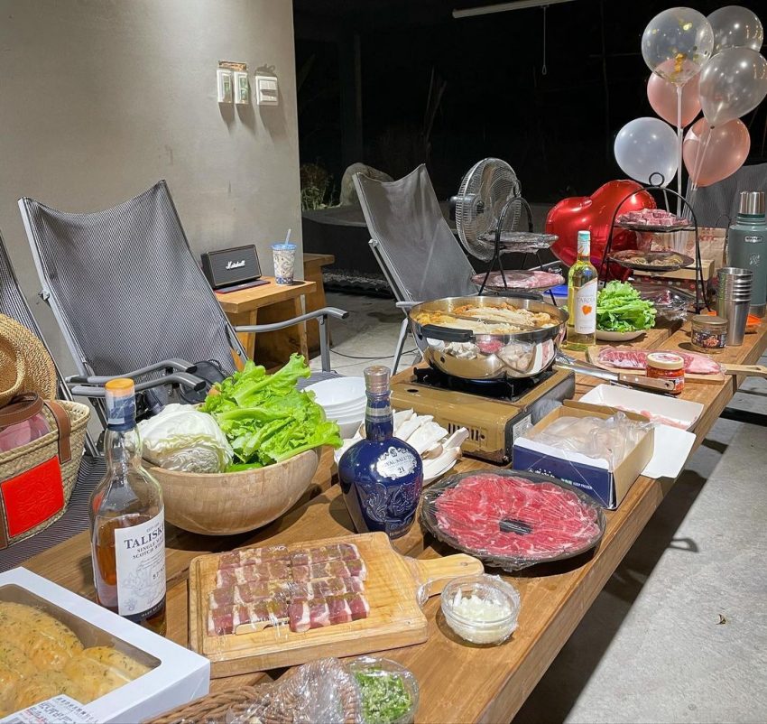 【苗栗自然圈農場】免裝備包圈露營、懶人露營玩DIY、泡湯、美式BBQ｜苗栗露營Lofi-land