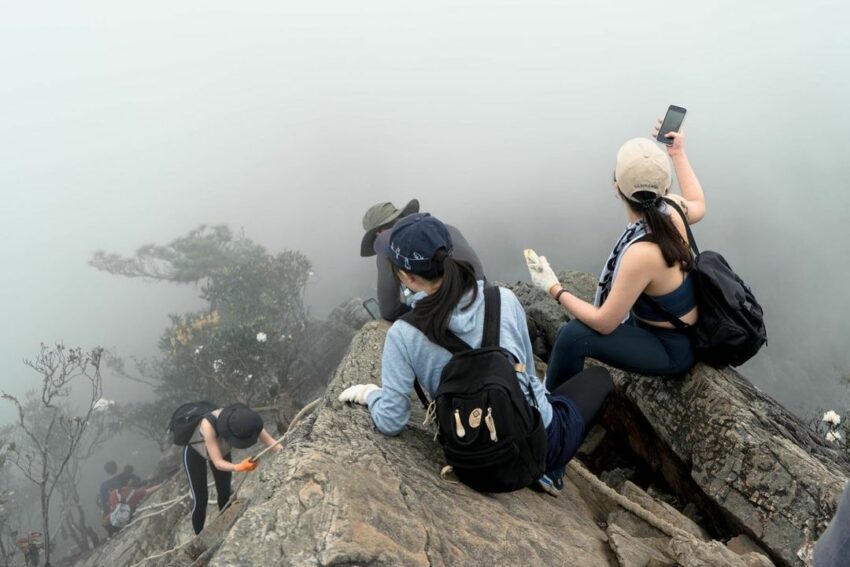鳶嘴山天氣, 鳶嘴山下山, 鳶嘴山步道