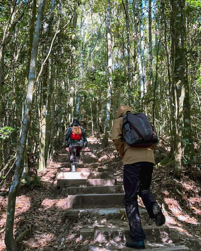 鳶嘴稍來, 鳶嘴山時間, 鳶嘴山階梯, 鳶嘴山步道