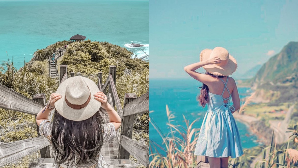 豐濱景點推薦【大石鼻山步道】磯崎海水浴場旁超美觀海步道，享山海美景秘境