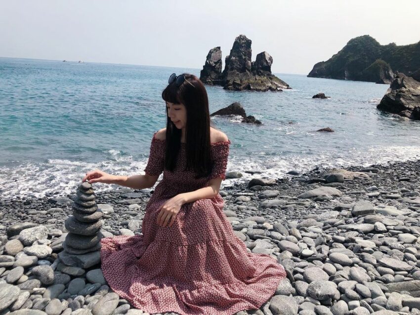 秘境沙灘,這裡還有另一個浪漫的名字叫做「愛情鎖海灘」。 東澳粉鳥林