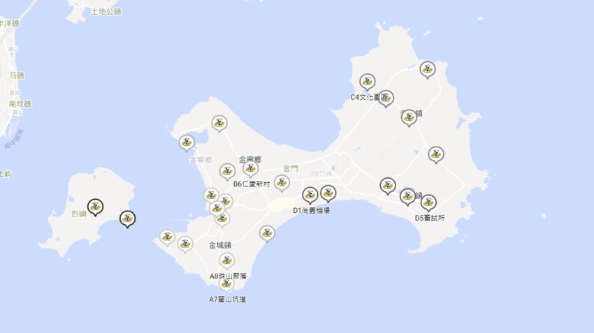 金門交通Kbike公共自行車