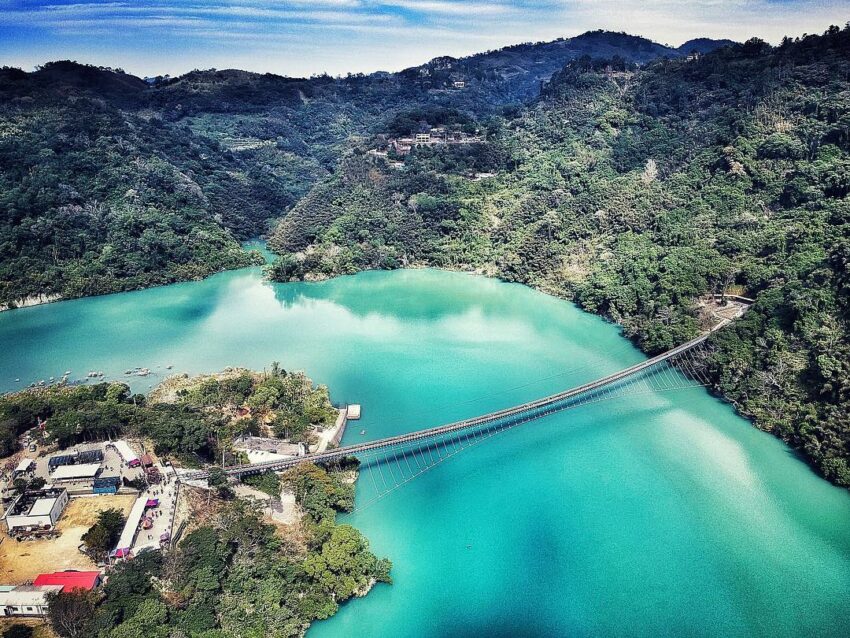 角板山溪口吊橋 台灣吊橋景點_角板山溪口吊橋