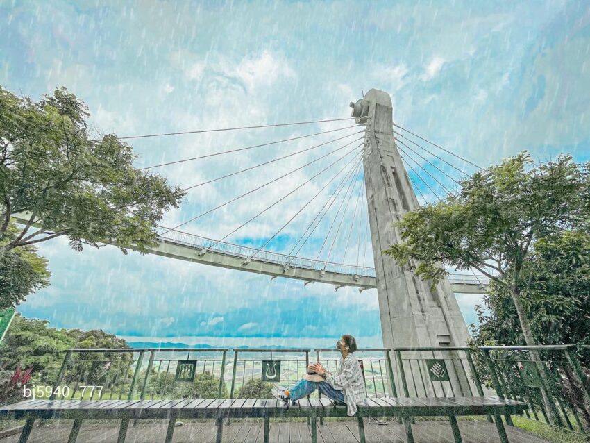 高雄戶外景點、高雄山區景點、高雄約會景點、高雄散步景點 崗山之眼