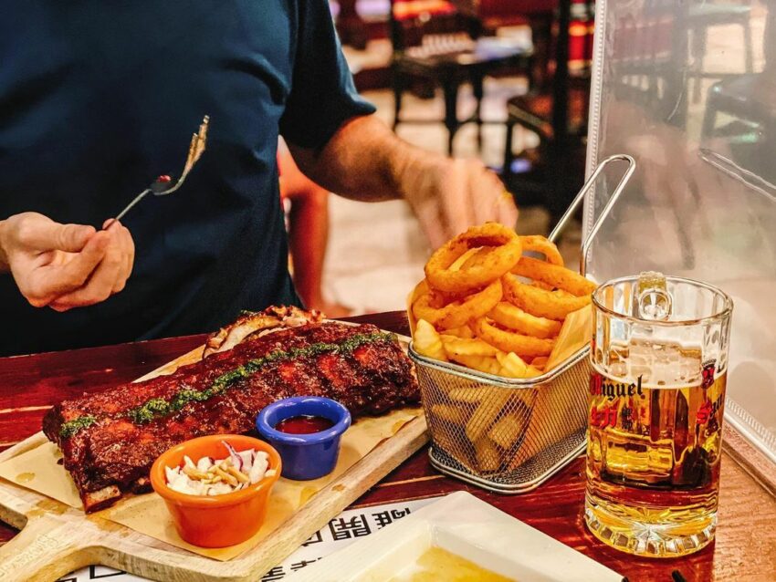 墾丁大街美食 冒煙的喬墾丁大灣店