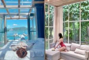 網美指定【全台TOP10玻璃屋民宿】必住推薦清單，隔著玻璃窗觀賞夜間星空