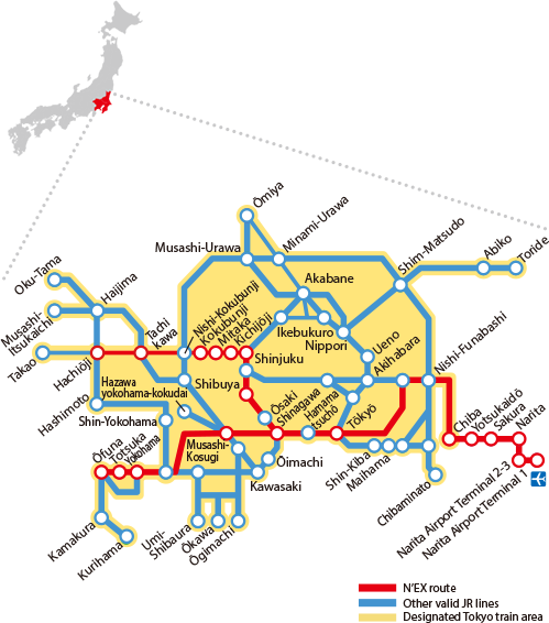 東京交通攻略｜交通票券優惠、東京機場到市區、巴士地鐵、交通路線、租車自駕
