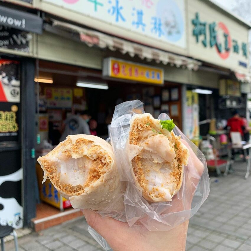 礁溪美食 吳記花生捲