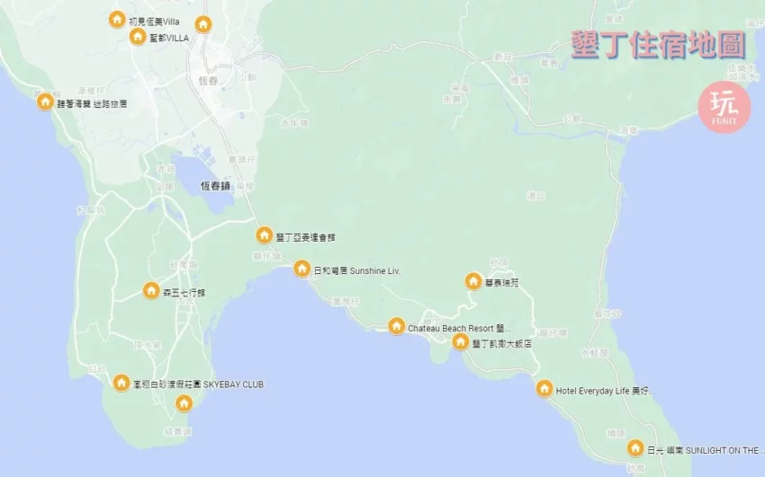 【墾丁住宿推薦】精選20間超美必住飯店、包棟villa、旅館、民宿、親子飯店、寵物友善飯店通通有