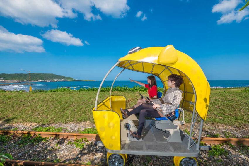 基隆、深澳鐵道自行車