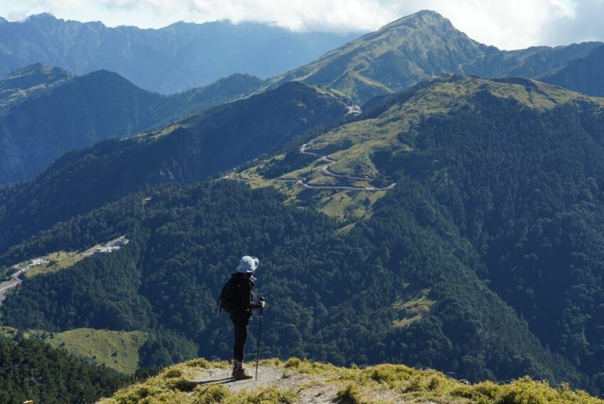 清境兩天一夜 合歡山群峰