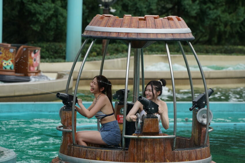 九族水樂園, 水戰船, 九族必玩, 九族玩水, 九族文化村