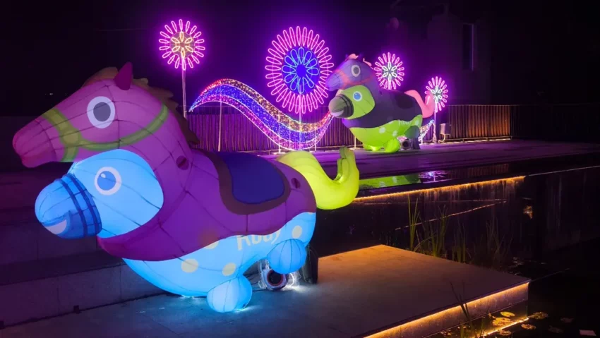 月影燈季 【2026月影燈季】彰化八卦山燈會「跳跳馬戲團」來囉！彰化燈會必看亮點、小提燈領取、交通攻略 6 2026