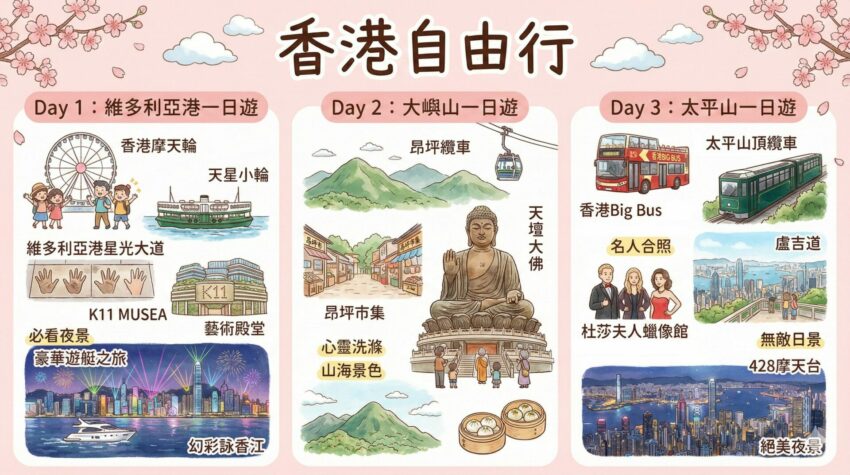 解鎖港澳新玩法！搭配【香港FunPASS】輕鬆省錢更好玩！