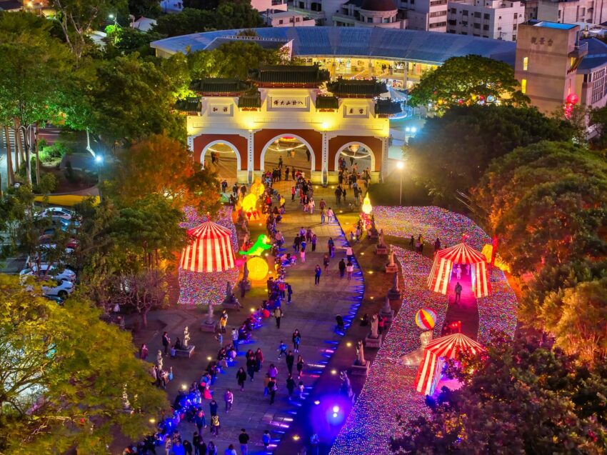 月影燈季 【2026月影燈季】彰化八卦山燈會「跳跳馬戲團」來囉！彰化燈會必看亮點、小提燈領取、交通攻略 7 2026