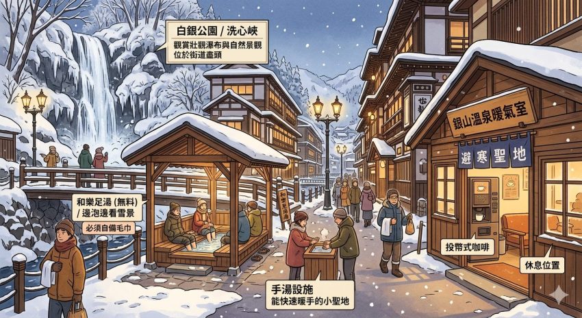 探索銀山溫泉：大正浪漫的銀白童話世界，交通、住宿、必吃美食一次看