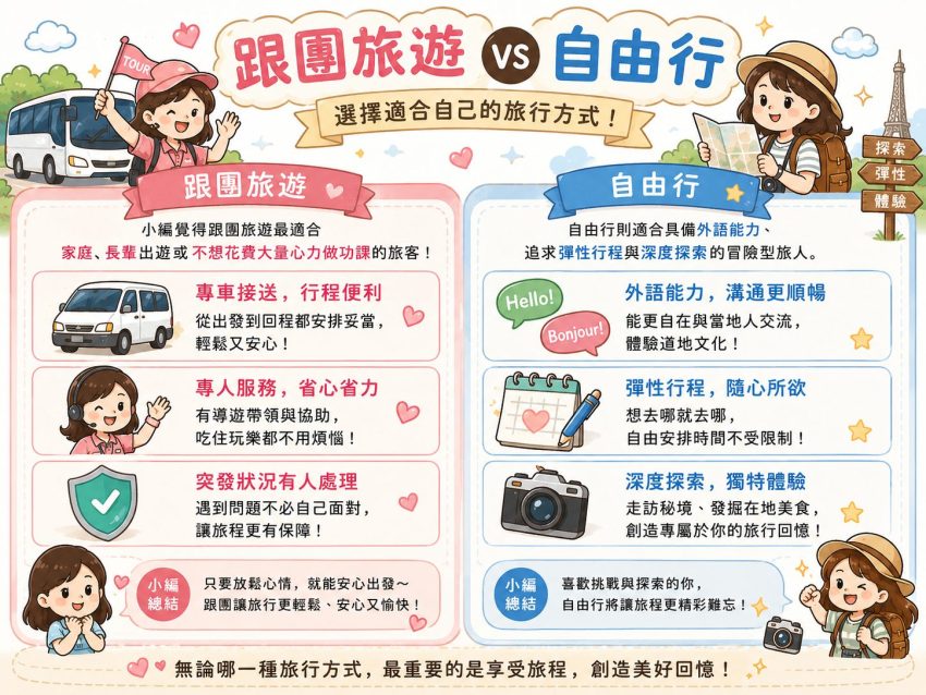 2026跟團旅遊全攻略:如何挑選不踩雷行程與必知注意事項 2026跟團旅遊全攻略:如何挑選不踩雷行程與必知注意事項