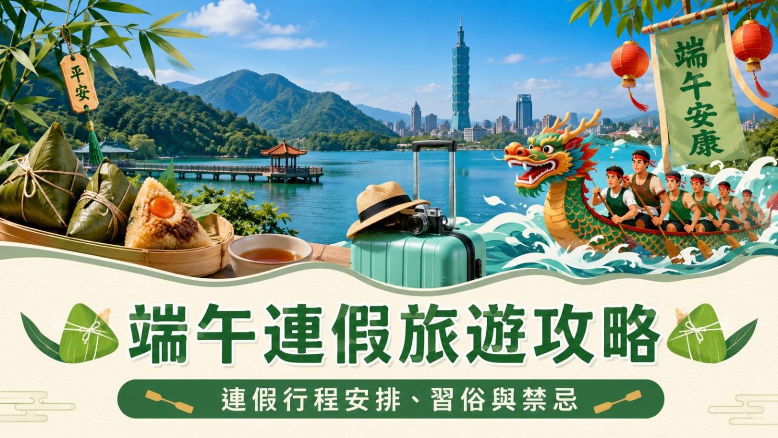 【端午連假旅遊攻略】連放3天哪裡最好玩？推薦全台超夯旅遊行程一次敲定！