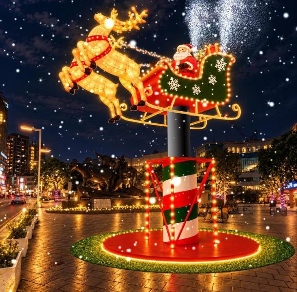 2026新北歡樂耶誕城｜耶誕雪夜之旅